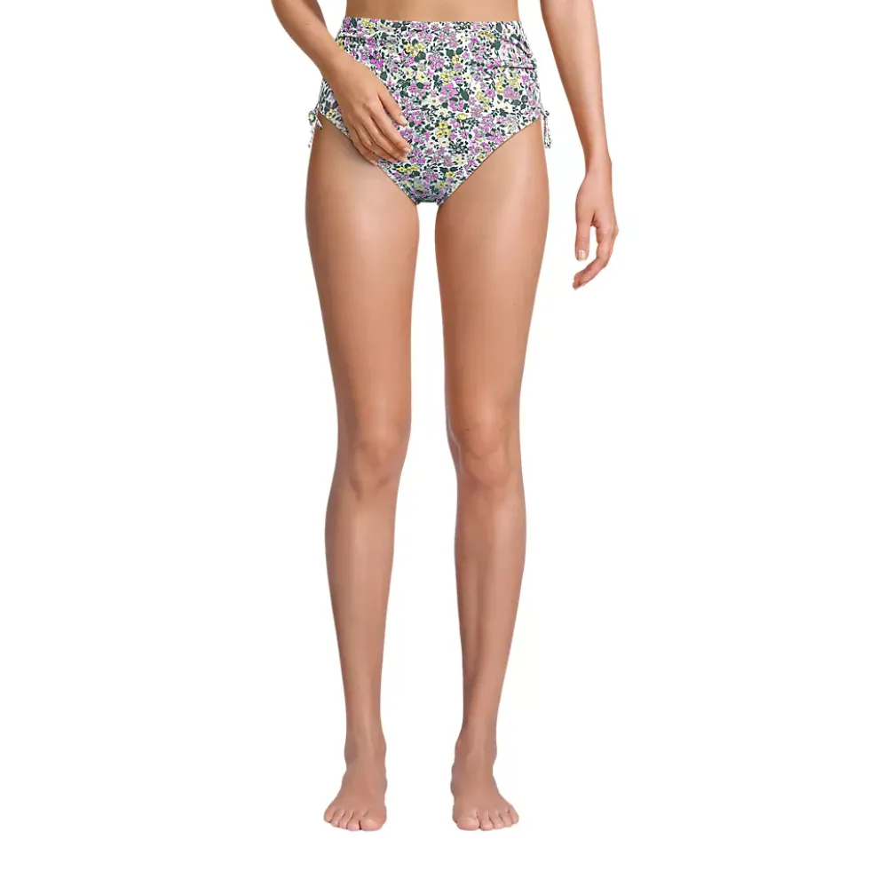 Women's High Waisted Adjustable Bikini Bottoms
