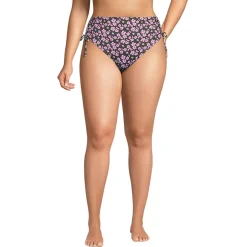 Women's High Waisted Adjustable Bikini Bottoms