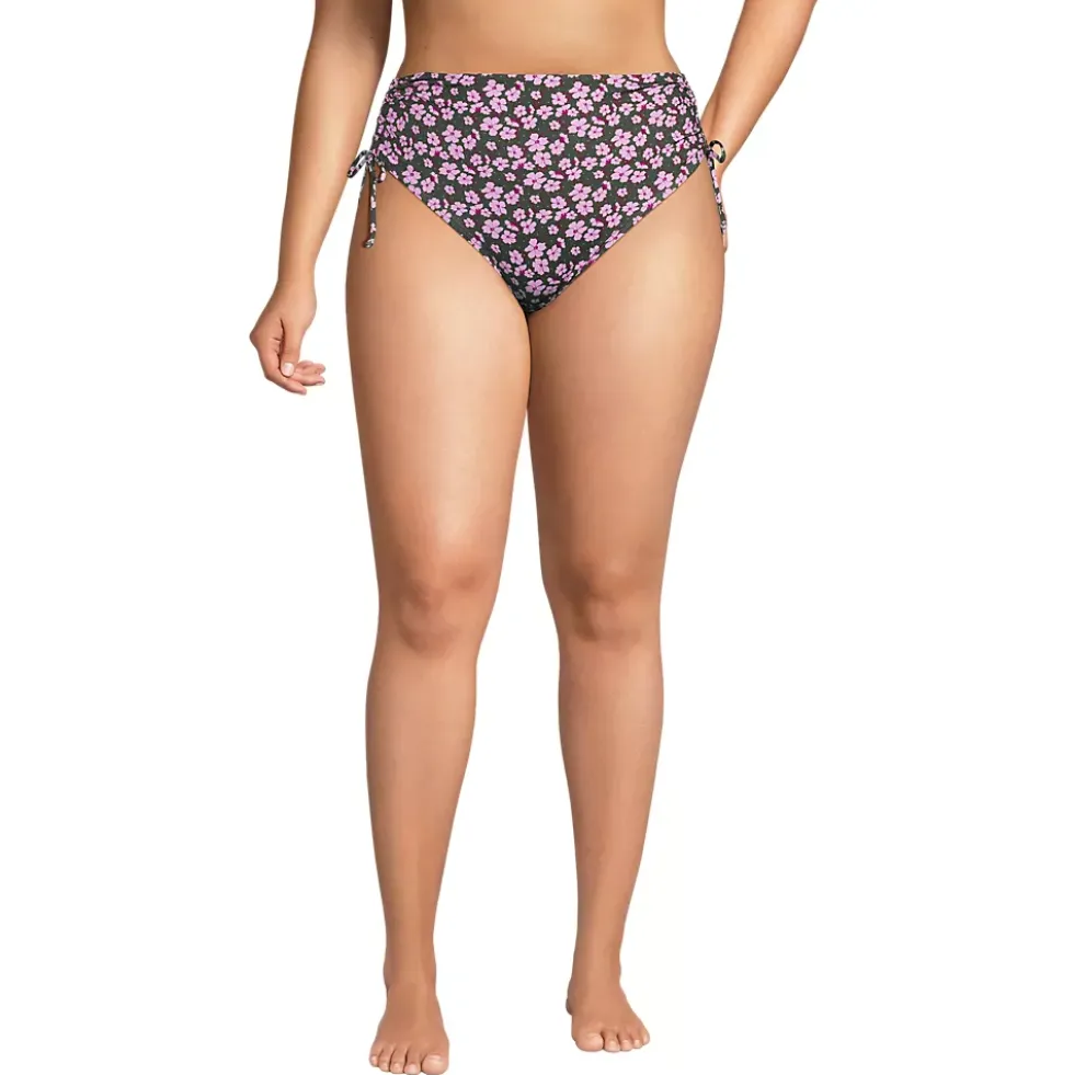 Women's High Waisted Adjustable Bikini Bottoms
