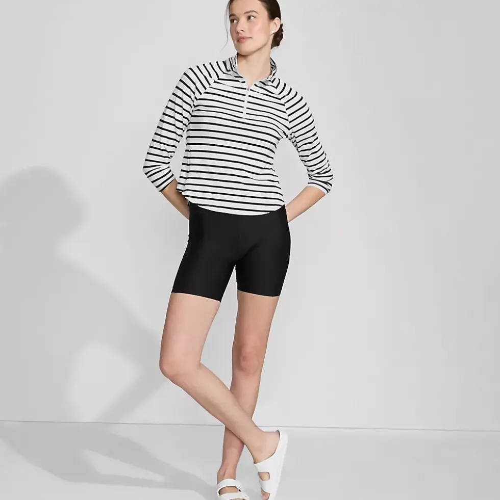 Women's 6" High Waisted Bike Swim Shorts