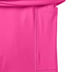 Women's High Waisted Tulip Hem Swim Skort