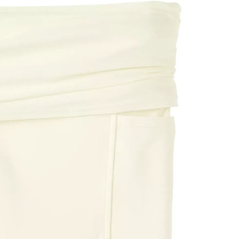 Women's High Waisted Tulip Hem Swim Skort