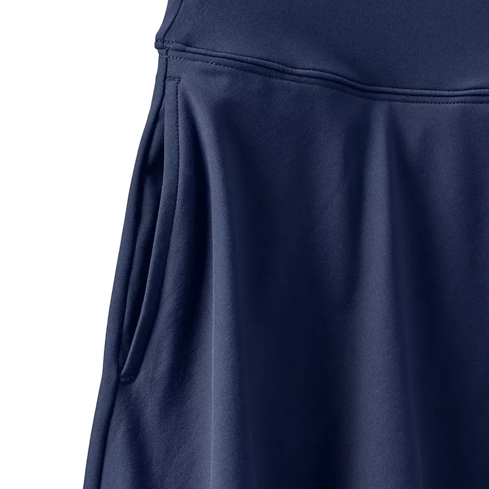 Women's High Waisted Tulip Hem Swim Skort