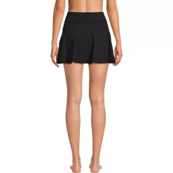 Women's High Waisted Tulip Hem Swim Skort