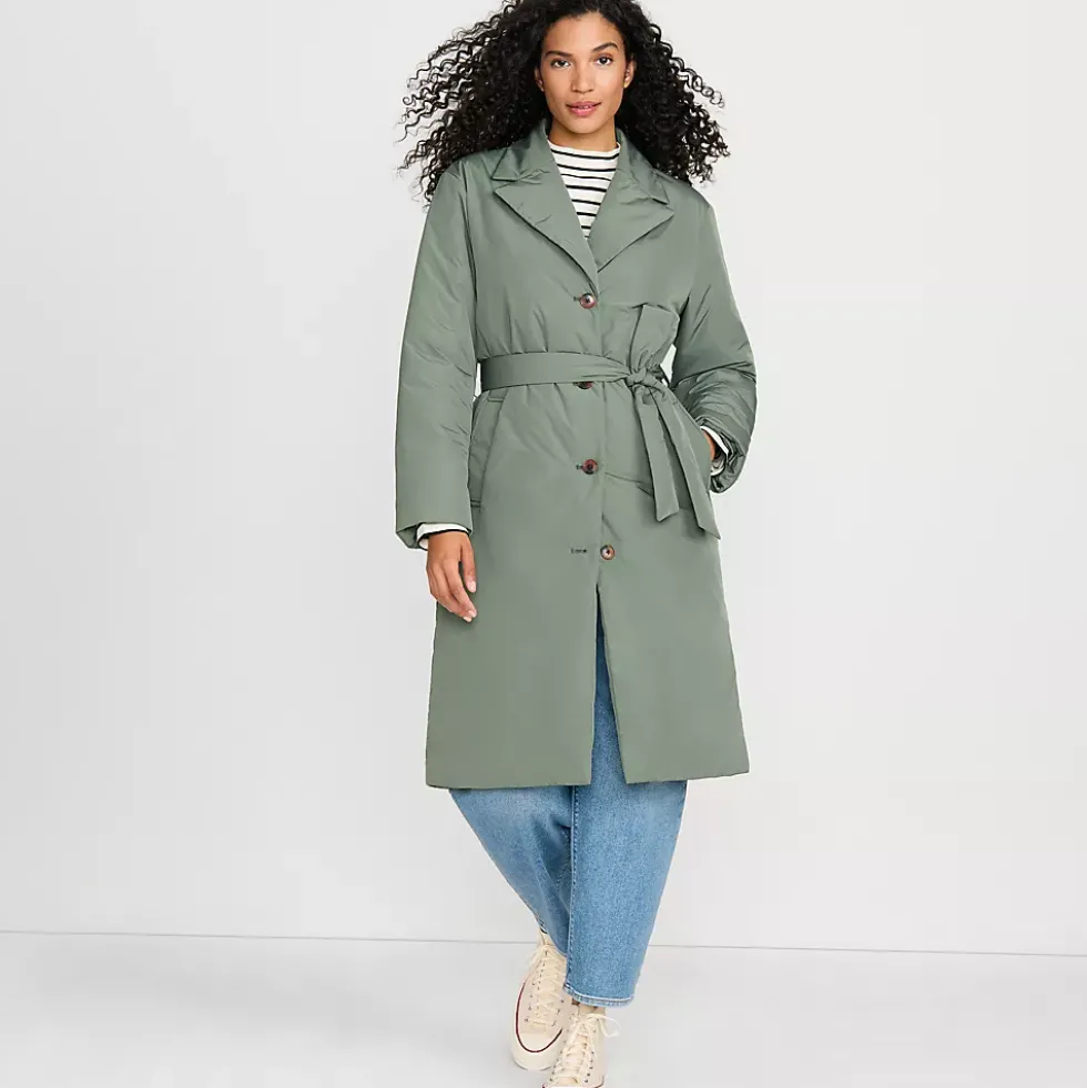 Women's Insulated Commuter Trench Coat