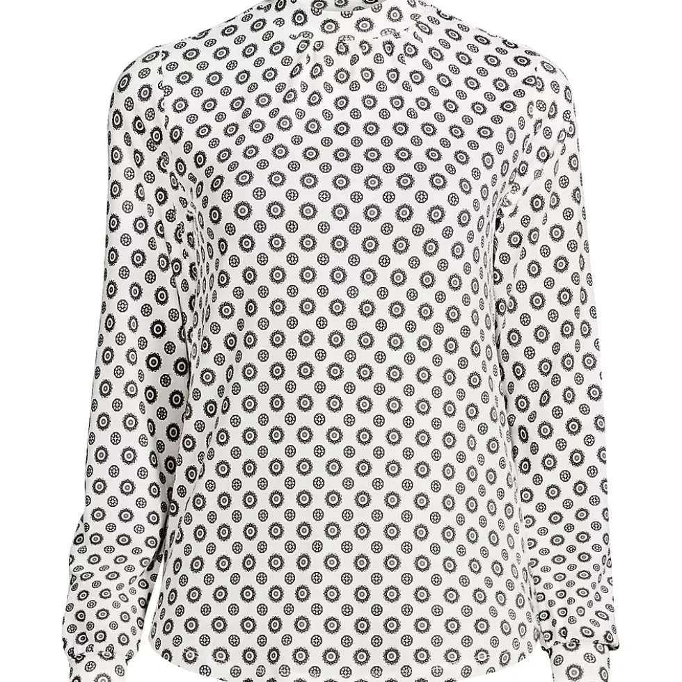 Women's Jersey Long Sleeve Gathered Mock
