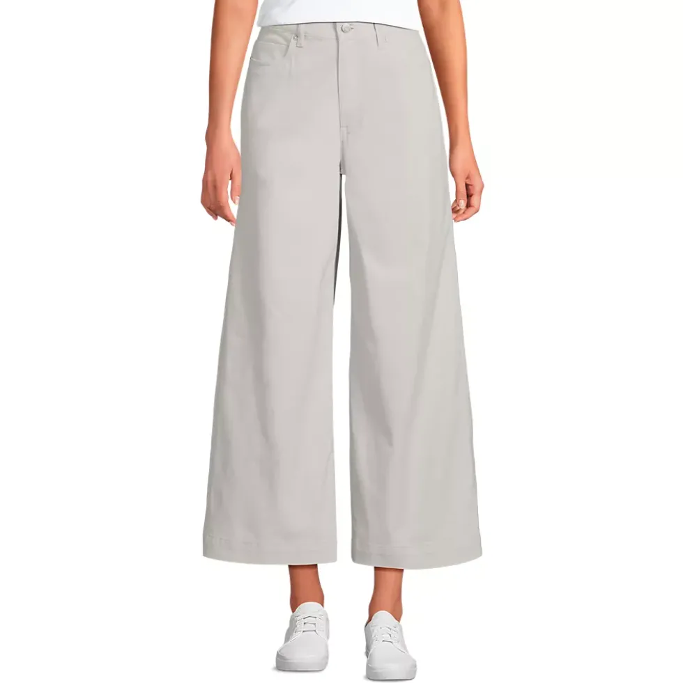 Women's Knockabout Chino High Rise 5 Pocket Wide Leg Crop Pants