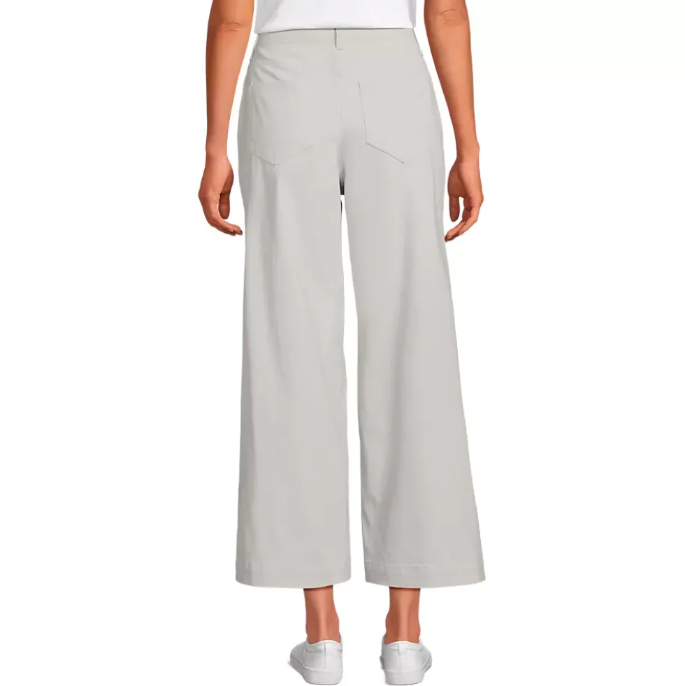 Women's Knockabout Chino High Rise 5 Pocket Wide Leg Crop Pants