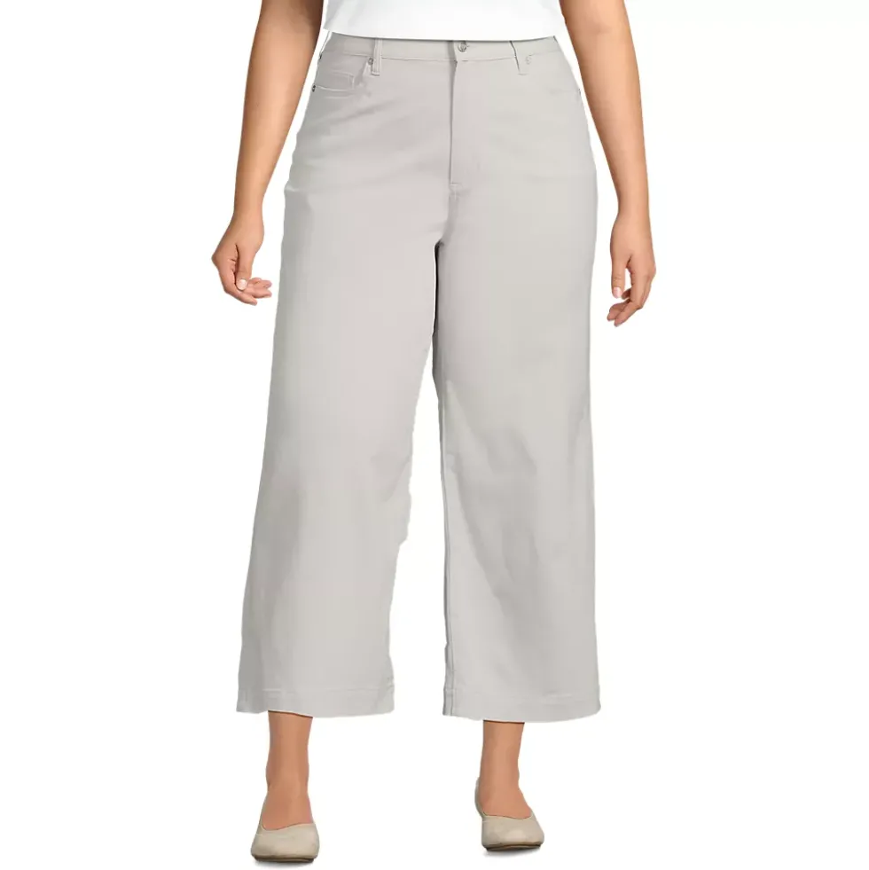 Women's Knockabout Chino High Rise 5 Pocket Wide Leg Crop Pants