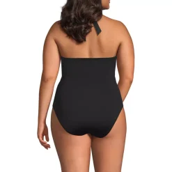 Women's Knot Twist Halter One Piece