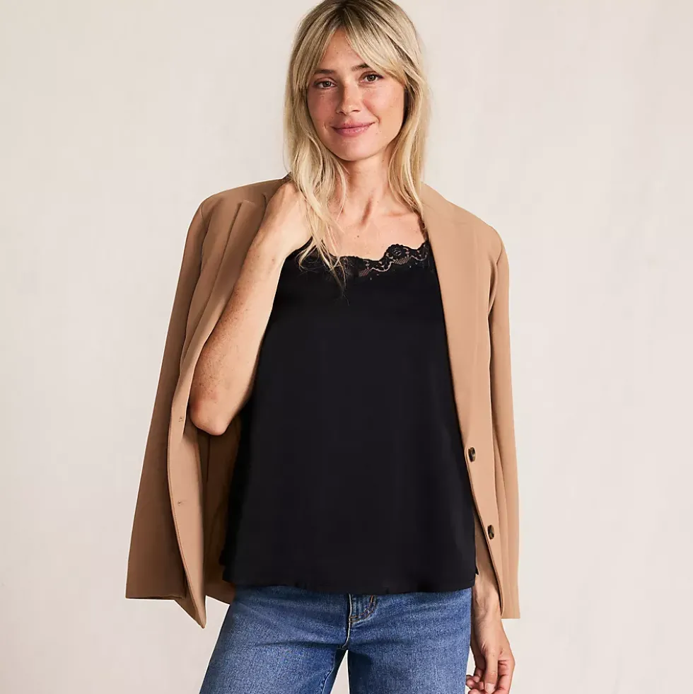 Women's Lace Slip Top