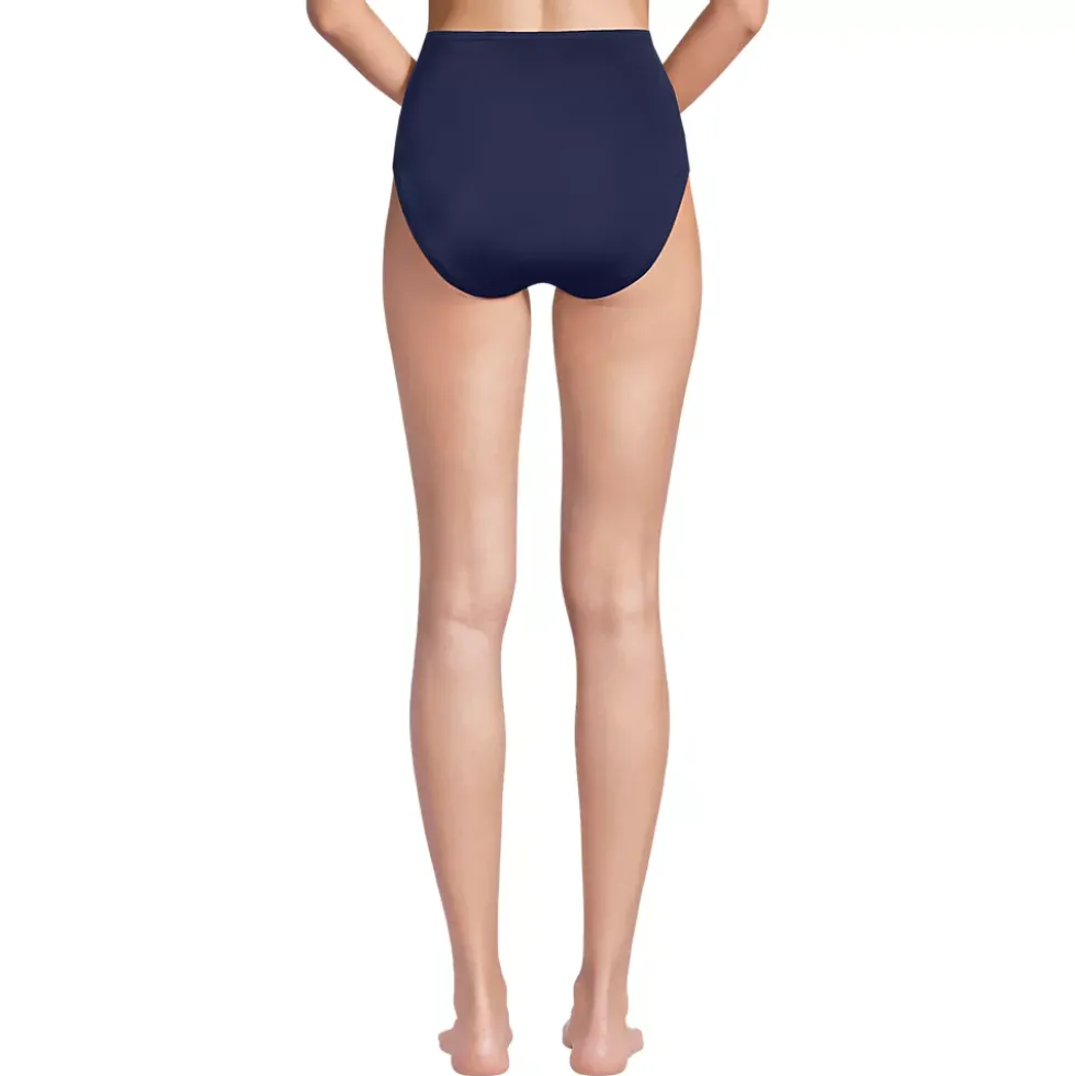 Women's Laser Cut Embroidered High Waist Bottoms