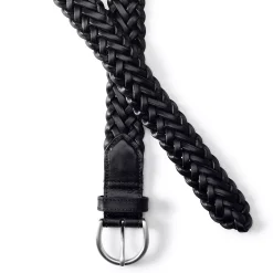 Women's Leather Braided Belt