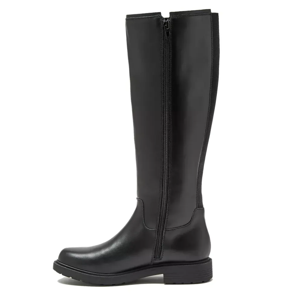 Women's Leather Knee High Riding Boots