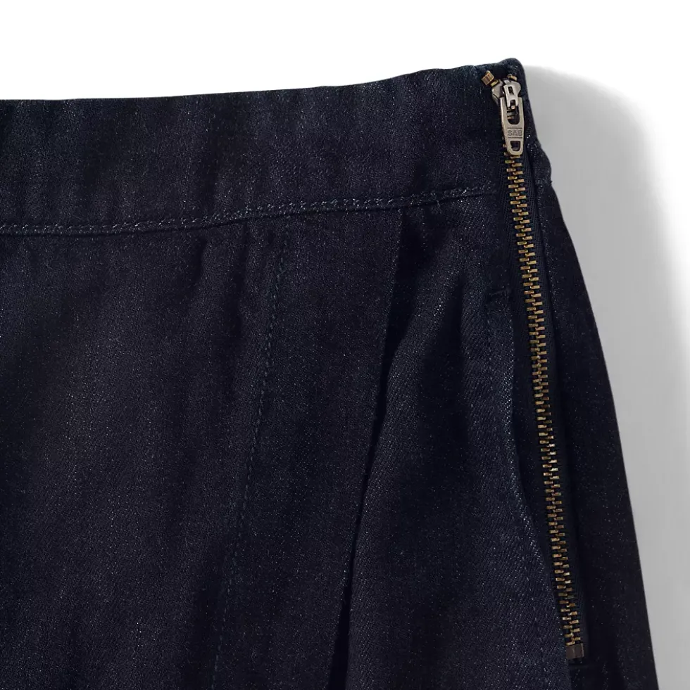 Women's Lightweight Denim Above the Knee Skort