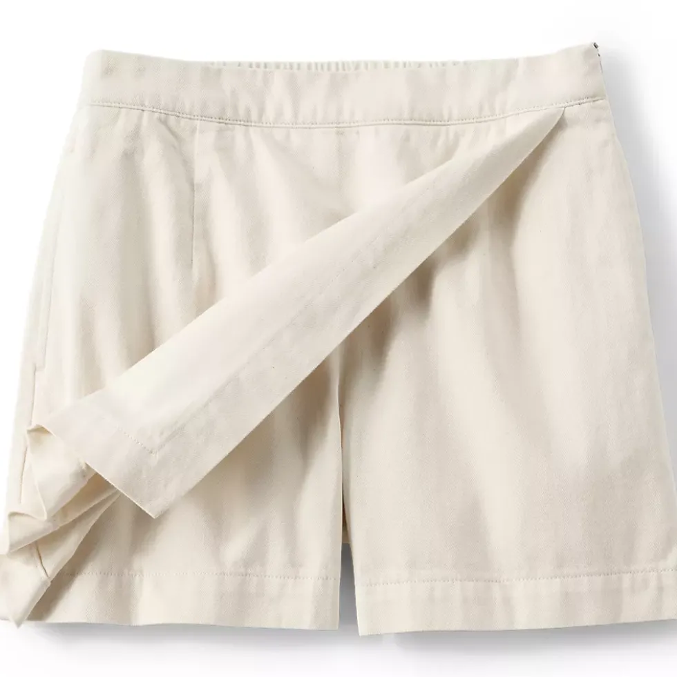 Women's Lightweight Denim Above the Knee Skort
