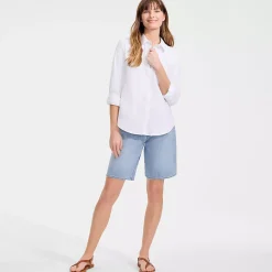 Women's Lightweight Denim Mid Rise 10