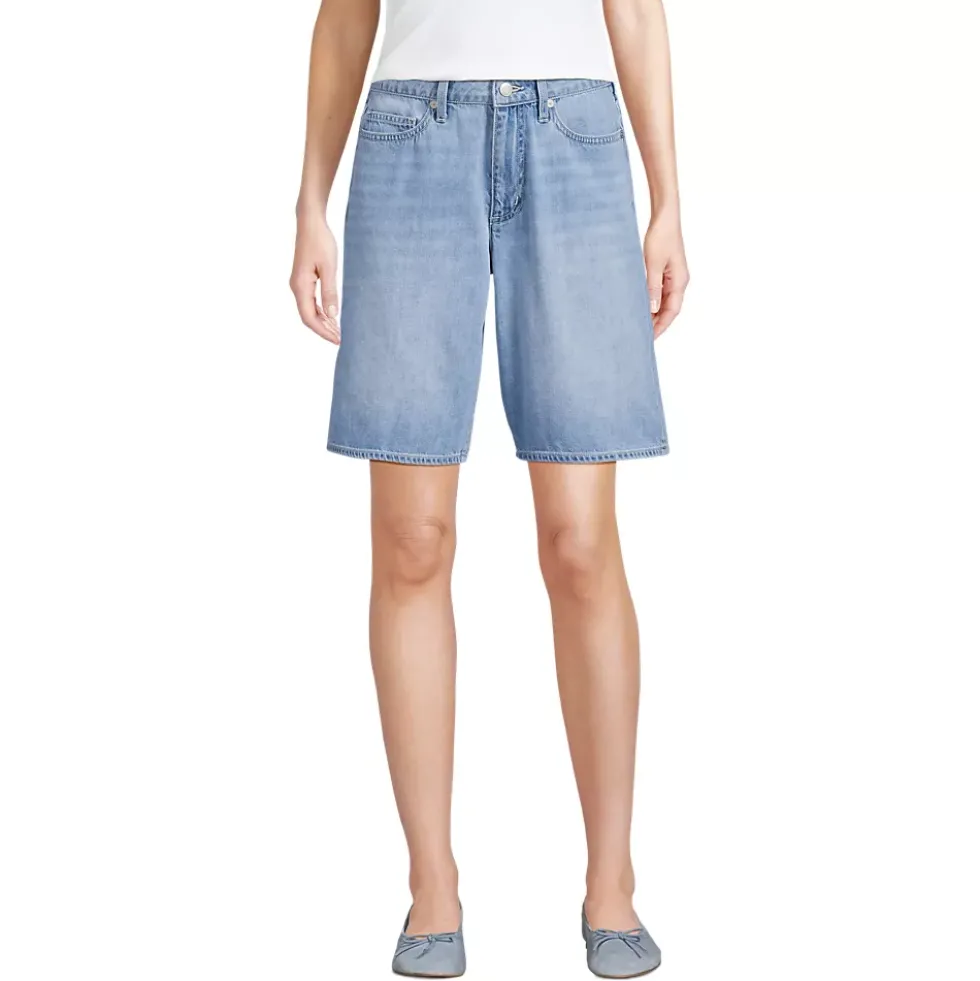Women's Lightweight Denim Mid Rise 10" Shorts