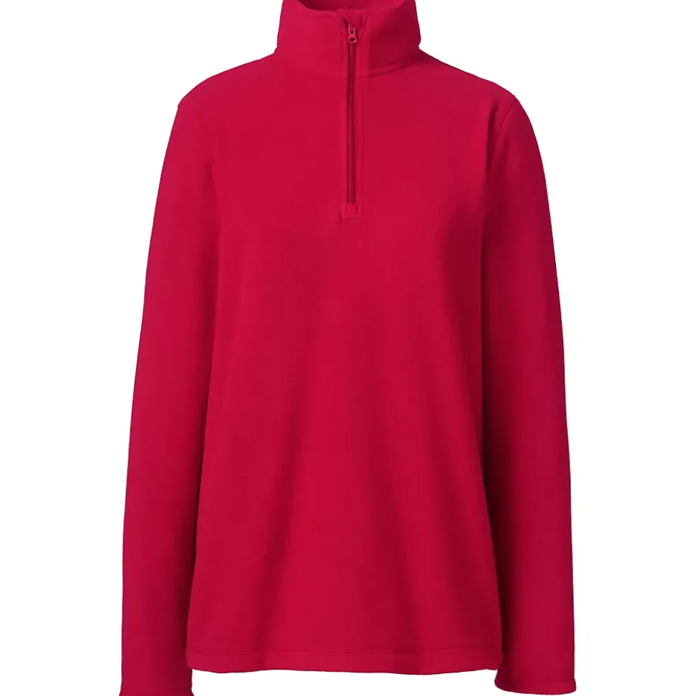 Women's Lightweight Fleece Quarter Zip Pullover
