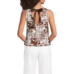 Women's Lightweight Jersey Blouson Vneck Tank