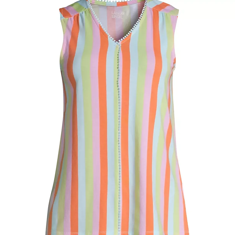 Women's Light Weight Trimmed Tank Top