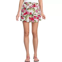 Women's Linen Above the Knee Skort