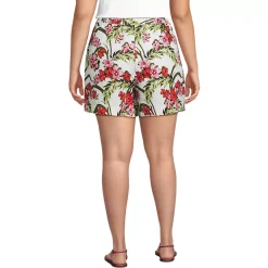 Women's Linen Above the Knee Skort