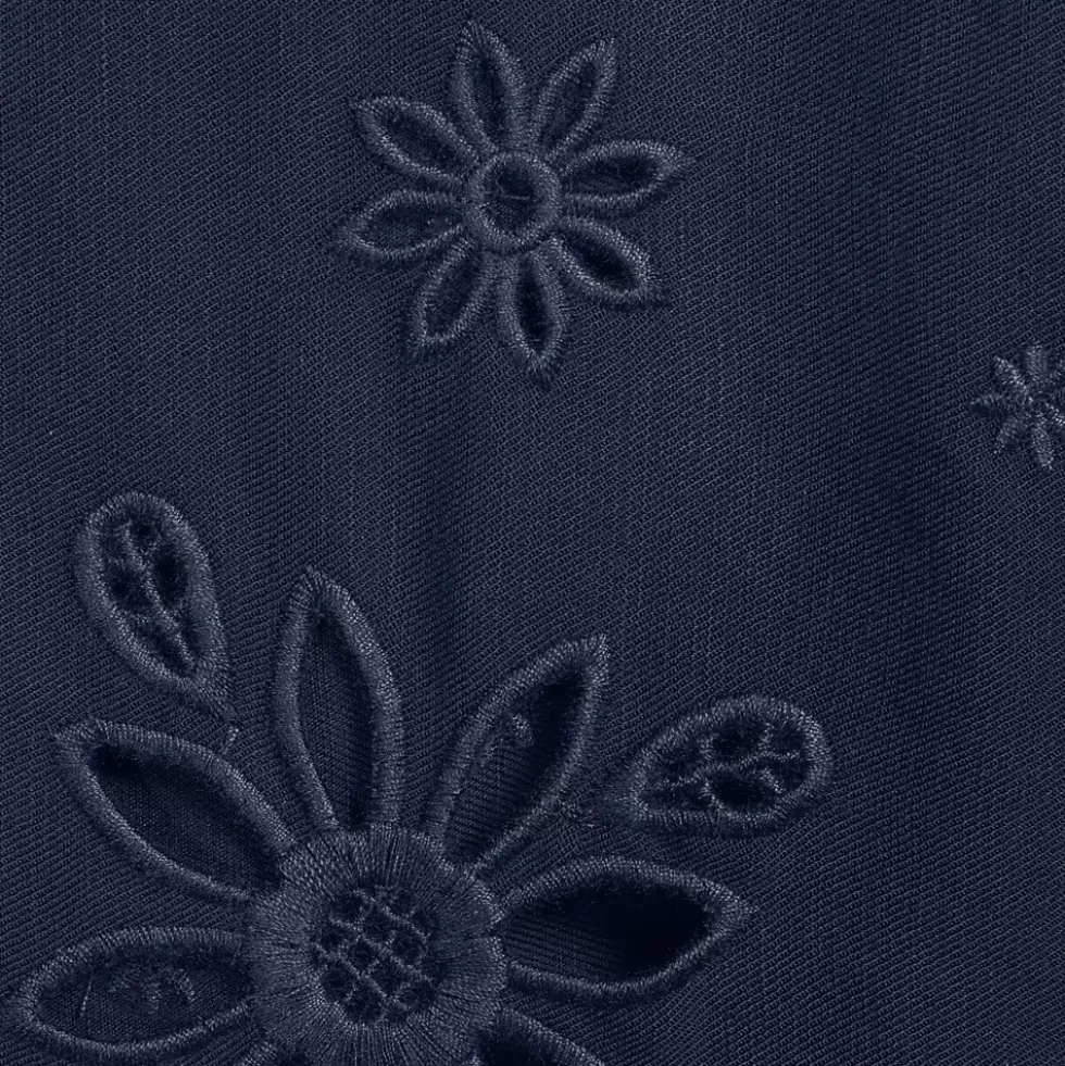 Women's Linen Embroidered Pants