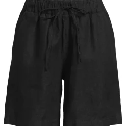 Women's Linen High Rise Pull On 7