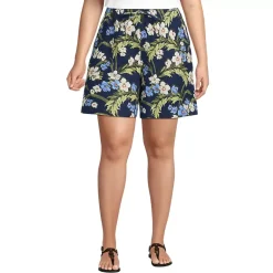 Women's Linen High Rise Pull On 7