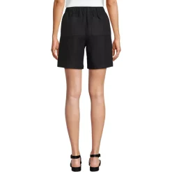 Women's Linen High Rise Pull On 7