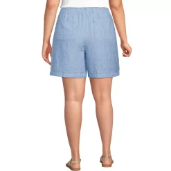 Women's Linen High Rise Pull On 7