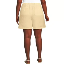 Women's Linen High Rise Pull On 7