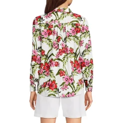Women's Linen Long Sleeve Feminine Shirt