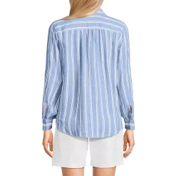 Women's Linen Long Sleeve Feminine Shirt