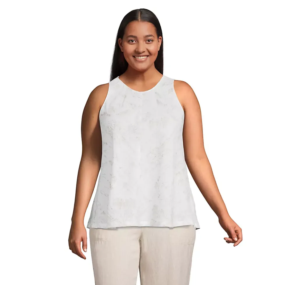 Women's Linen Sleeveless Top