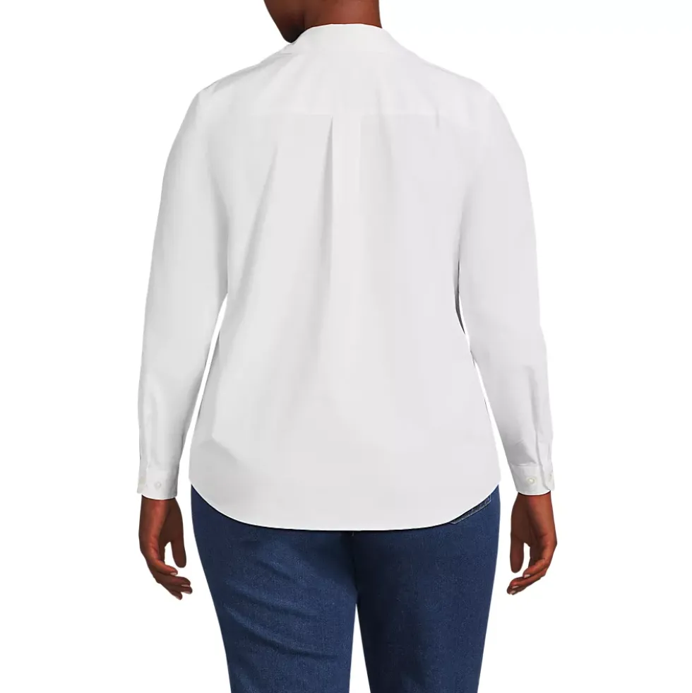 Women's Long Sleeve Coolmax Vneck Shirt