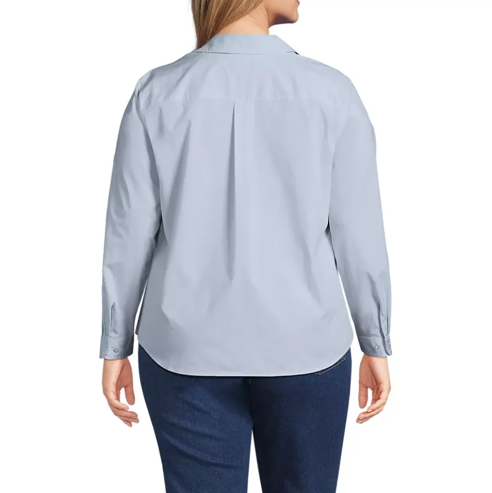 Women's Long Sleeve Coolmax Vneck Shirt