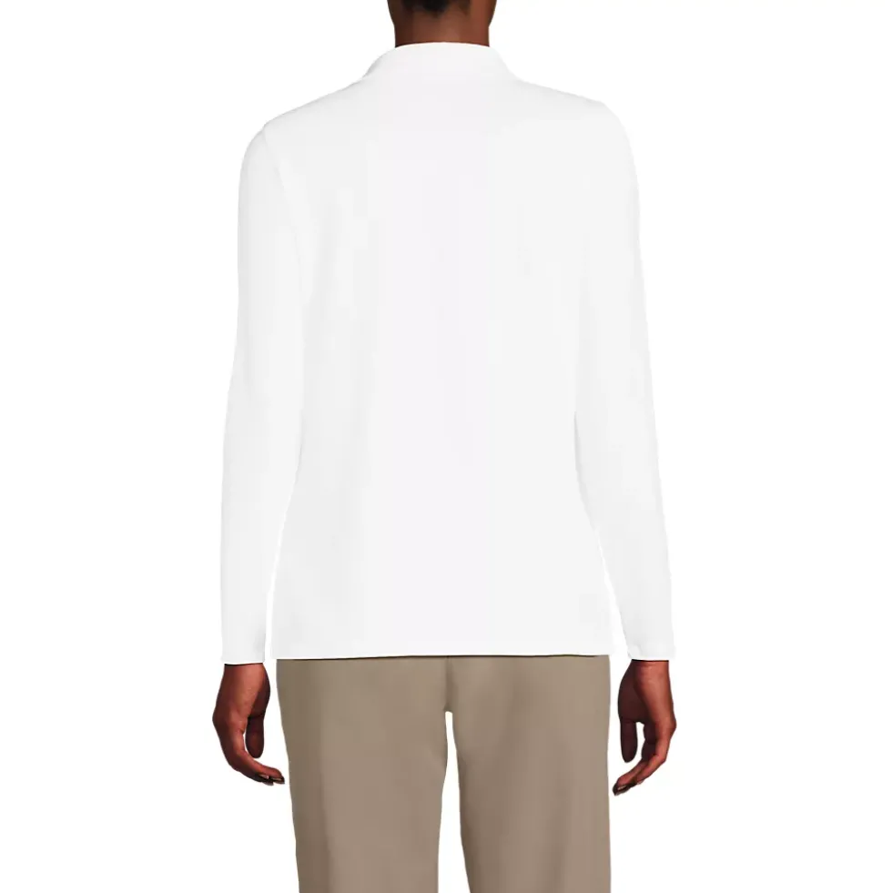 Women's Long Sleeve Feminine Fit Rapid Dry Polo Shirt