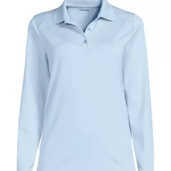 Women's Long Sleeve Feminine Fit Rapid Dry Polo Shirt