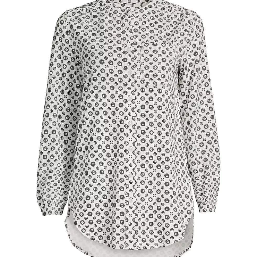 Women's Long Sleeve Jersey A-line Tunic