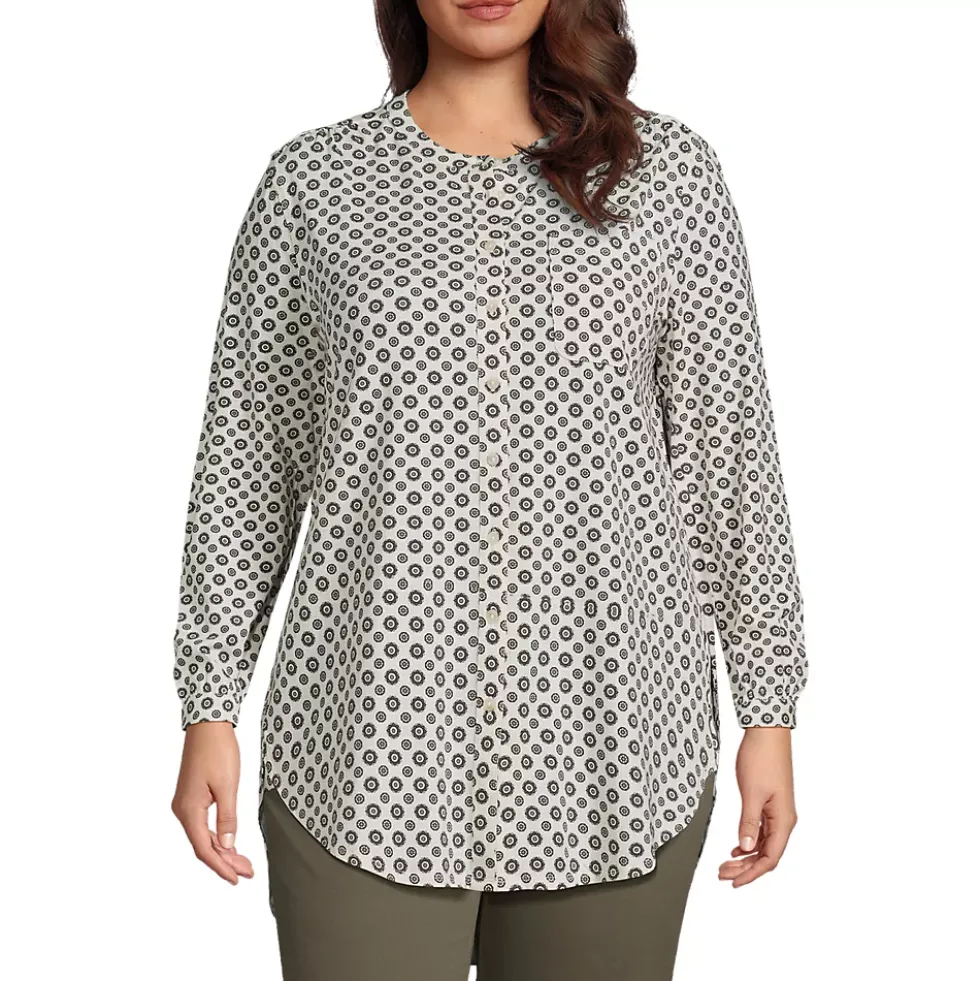Women's Long Sleeve Jersey A-line Tunic