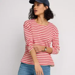 Women's Long Sleeve Mariner Jersey Crewneck Tee