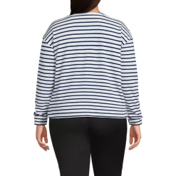 Women's Long Sleeve Mariner Jersey Crewneck Tee