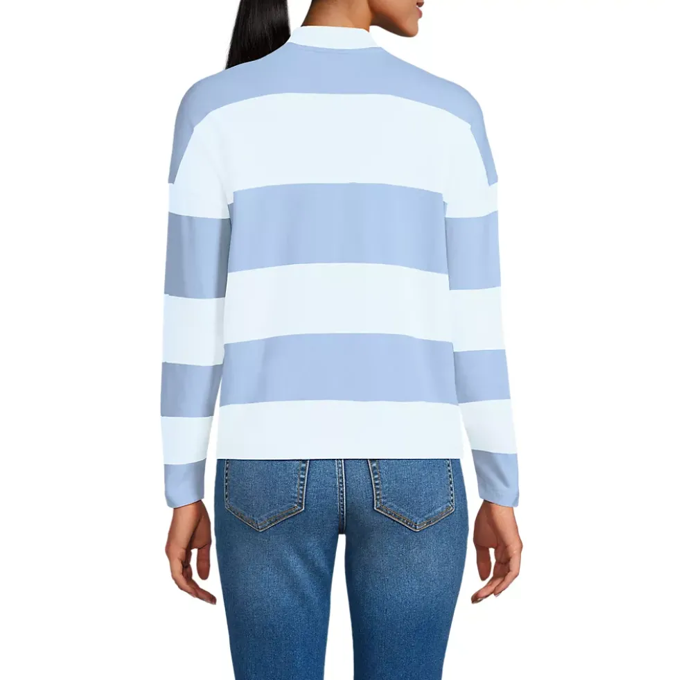 Women's Long Sleeve Mariner Mock Neck