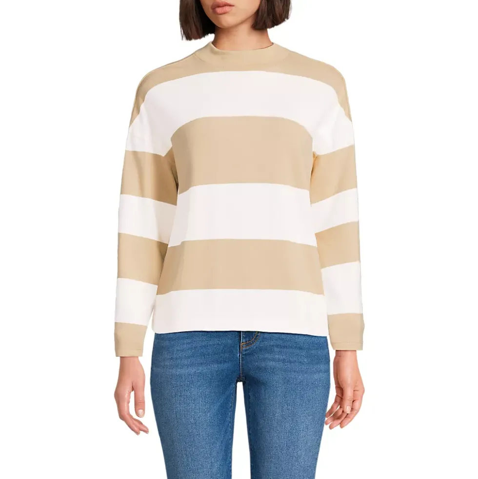 Women's Long Sleeve Mariner Mock Neck