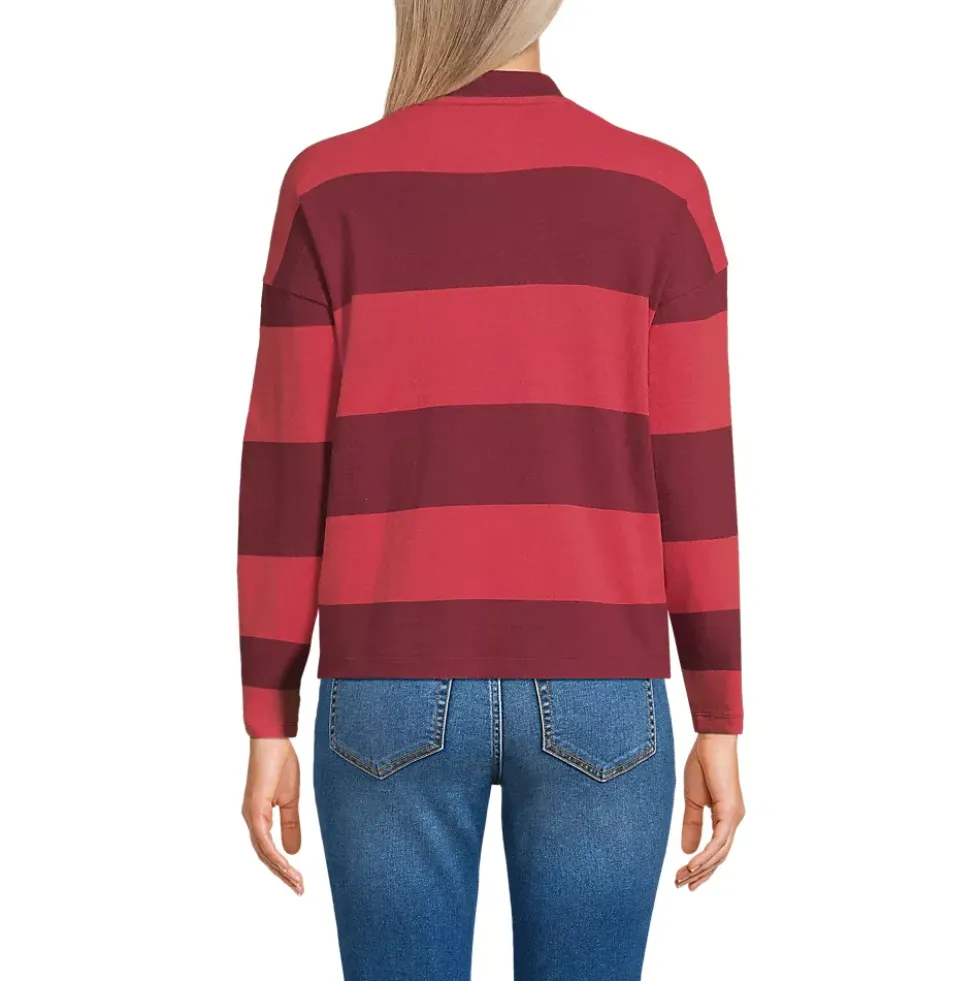 Women's Long Sleeve Mariner Mock Neck