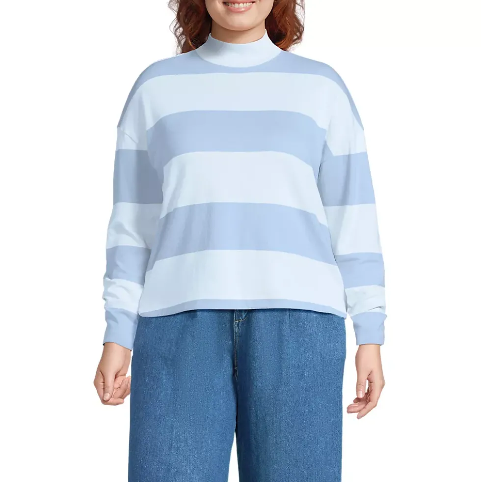 Women's Long Sleeve Mariner Mock Neck