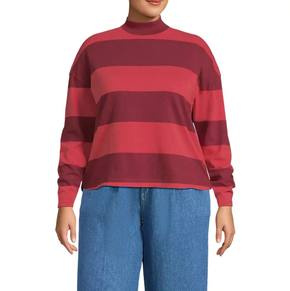 Women's Long Sleeve Mariner Mock Neck