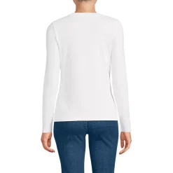 Women's Long Sleeve Micro Rib Button Through Cardigan